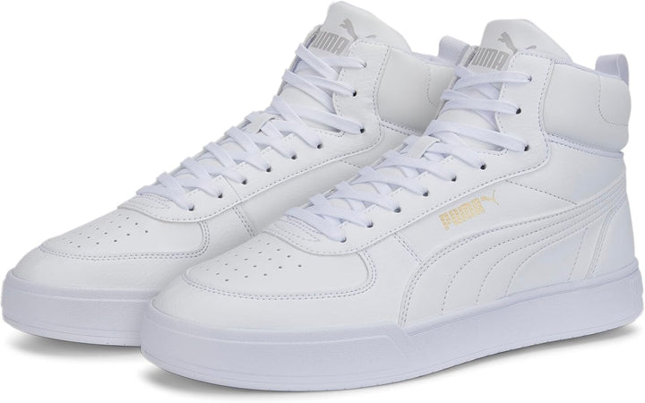 Puma Jungen Puma Caven 2.0 MidSneaker 37.5 EU Puma White Puma White Puma Team Gold Gray Violet, 37.5