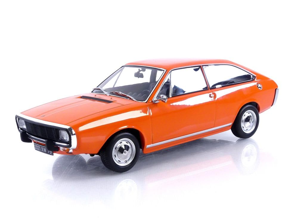 Norev NV185350 1:18 15 TL 1971-Orange Renault Sammelmodell, Multi