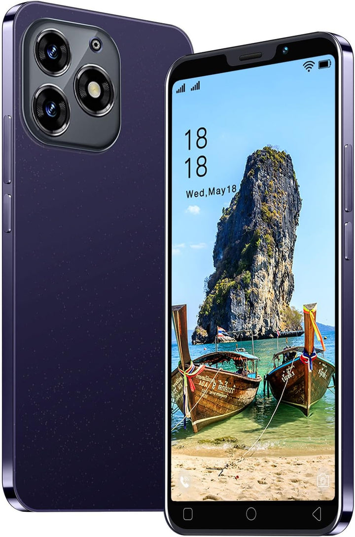 Günstige Smartphones, 5,0 Zoll IPS Display, 16GB ROM, 128GB, erweiterbar, Android 9.0, Dual-SIM-Hand
