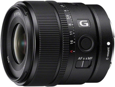 Sony E 15 mm F1.4 G | APS-C-Weitwinkel-Objektiv mit Festbrennweite (SEL15F14G) & E 11 mm F1.8 | APS-