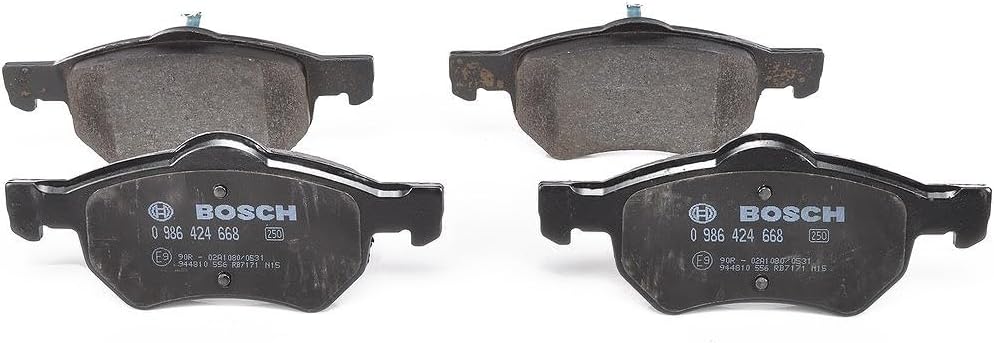 Bosch BP384 Bremsbeläge - Vorderachse - ECE-R90 Zertifizierung - vier Bremsbeläge pro Set