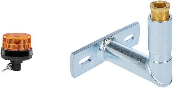 HELLA 2XD 066 146-011 LED-Blitz-Kennleuchte - K-LED Nano - 12/24V - gelb - Rohrstutzen, flexibel - g
