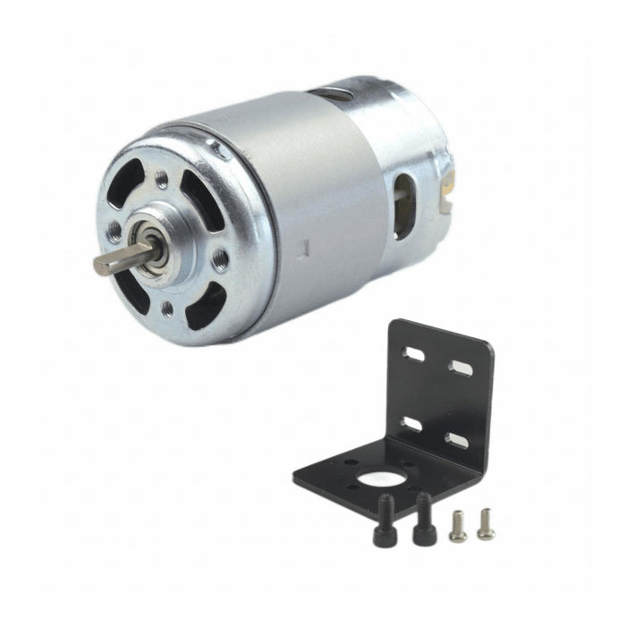 CONQUERALL DC 895 12V/24V 6000RPM/24V 12000RPM Motor mit Doppelkugellager Hochdrehmoment D-Welle Mot