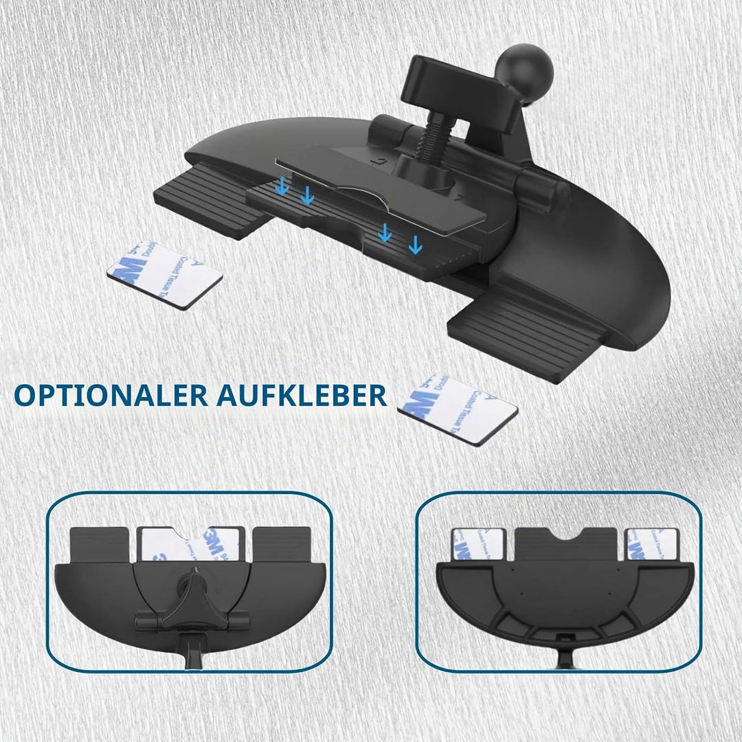 CD Schlitz Halterung für Garmin, Auto Navi Halterung GPS für Garmin Nuvi Drive 52 Drivesmart 66 76 D