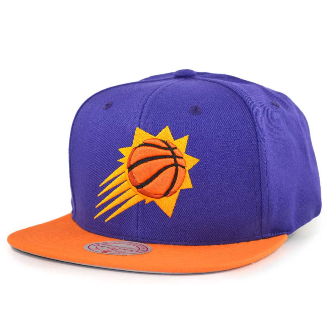 Mitchell & Ness NBA Team 2 Tone 2.0 Snapback Cap Phoenix Suns Purple/orange