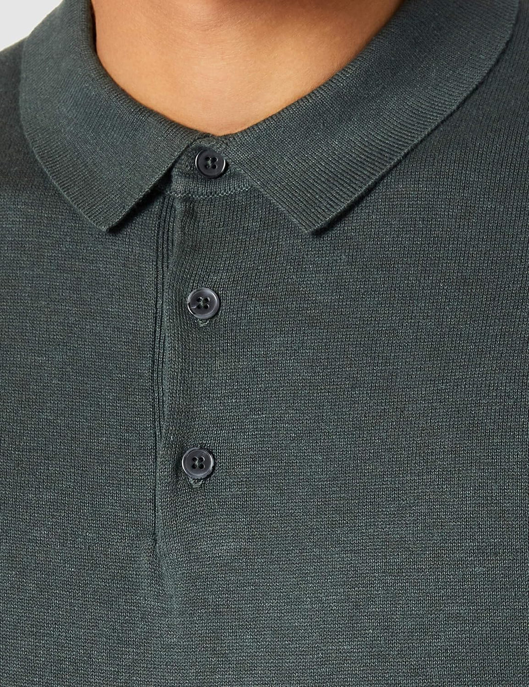 ESPRIT Collection Herren Pullover 041eo2i301 S 375/Dark Teal Green, S 375/Dark Teal Green