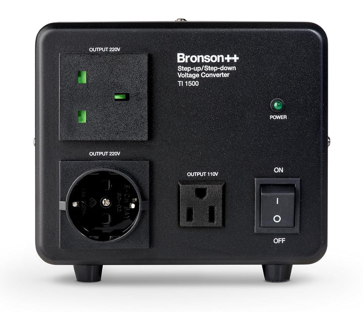 Bronson++ TI 1500 110 Volt USA Spannungswandler Ringkern-Transformator 1500 Watt - In: 110V oder 220