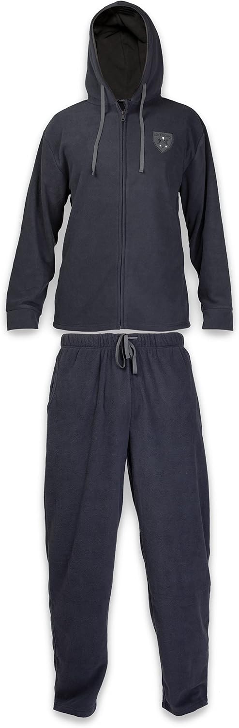 SLOUCHER Fleece-Anzug für Herren XXL Anthrazit, XXL Anthrazit