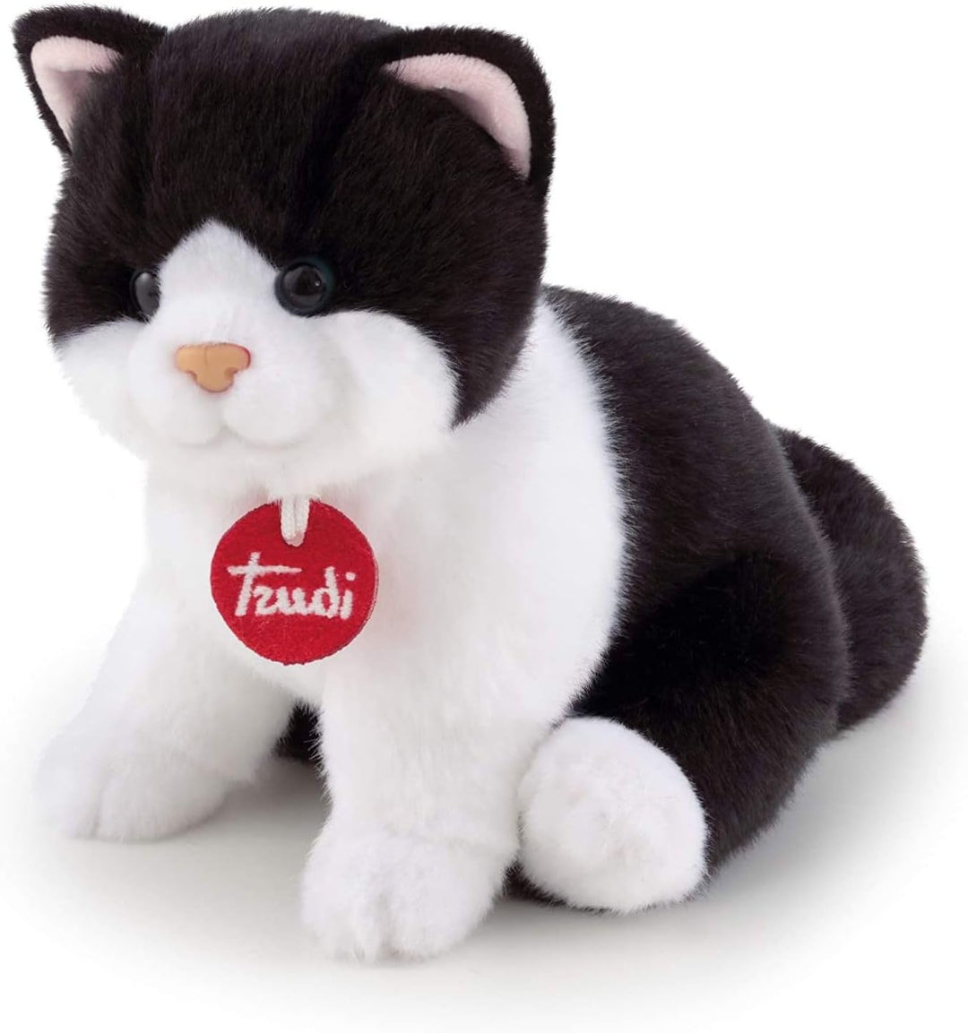 trudi 21040 Klassik Plüschkatze Brad ca. 19 cm, Grösse S, hochwertiges Stofftier mit weichen Materia