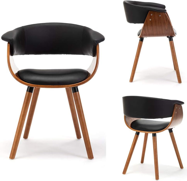 Mignone Esszimmerstühle Wohnzimmerstühle Moderne Küchenstühle Rückenlehnen für Küche Arbeitszimmer W