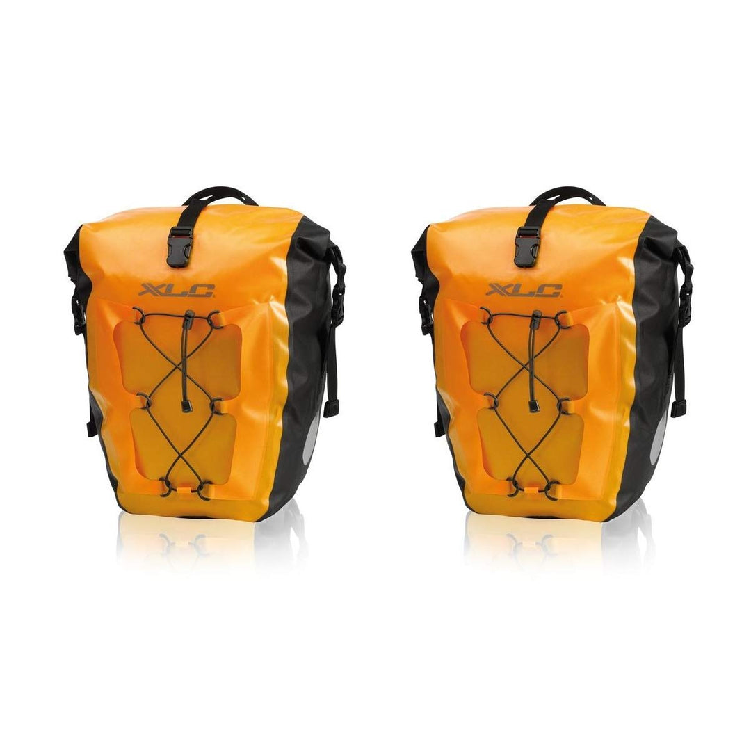 XLC Unisex – Erwachsene Einzeltaschenset wasserdicht Packtasche 1size Gelb, 1size Gelb