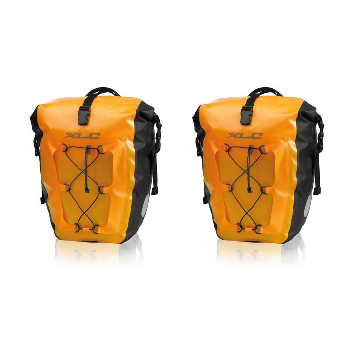 XLC Unisex – Erwachsene Einzeltaschenset wasserdicht Packtasche 1size Gelb, 1size Gelb