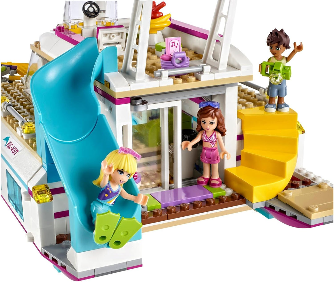 LEGO Friends 41317 - "Sonnenschein-Katamaran Konstruktionsspiel, bunt