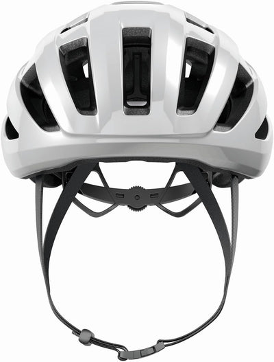 ABUS Rennradhelm PowerDome - leichter Fahrradhelm mit cleverem Belüftungssystem und aerodynamischem