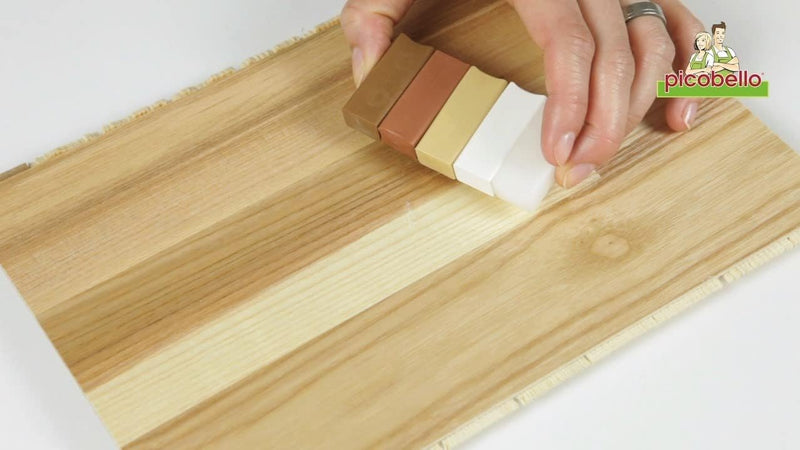 Picobello G61403 Holz Reparatur Set (Premium) -Parkett Laminat Möbel Treppen-für lackierte Oberfläch