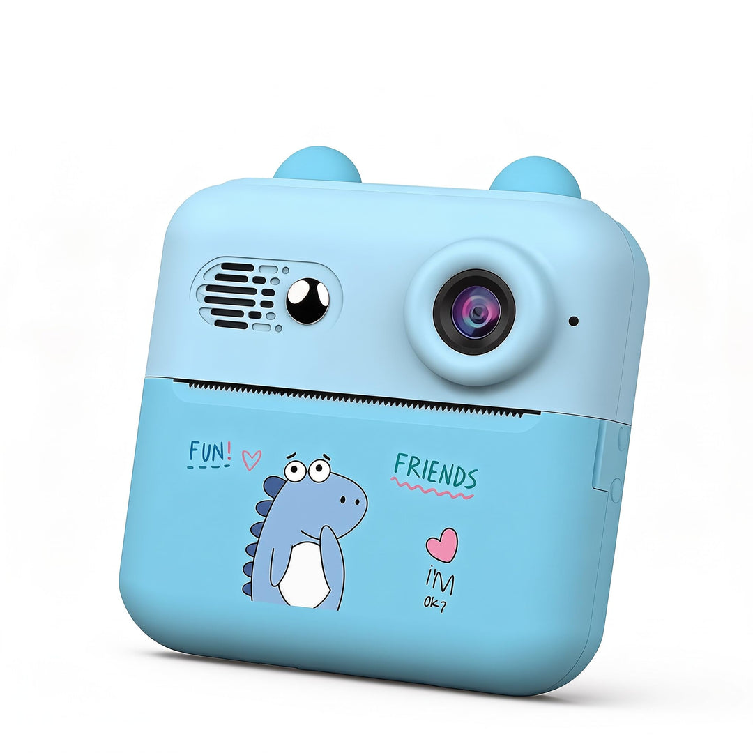Kinder Digitalkamera 50 Megapixel Full HD mit 2,4 Zoll Display, 16x Zoom, Tintenlosem Druck und Lang