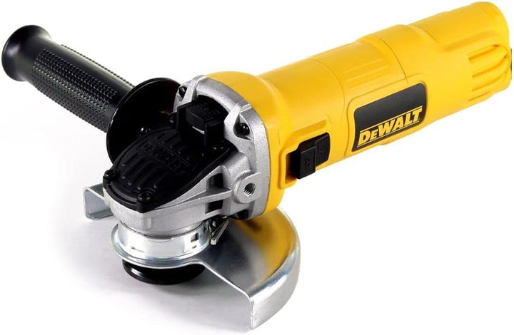 DeWalt Winkelschleifer (800 W, 125 mm Scheiben-ø, Wiederanlaufschutz, Sanftanlauf, für alle Standard