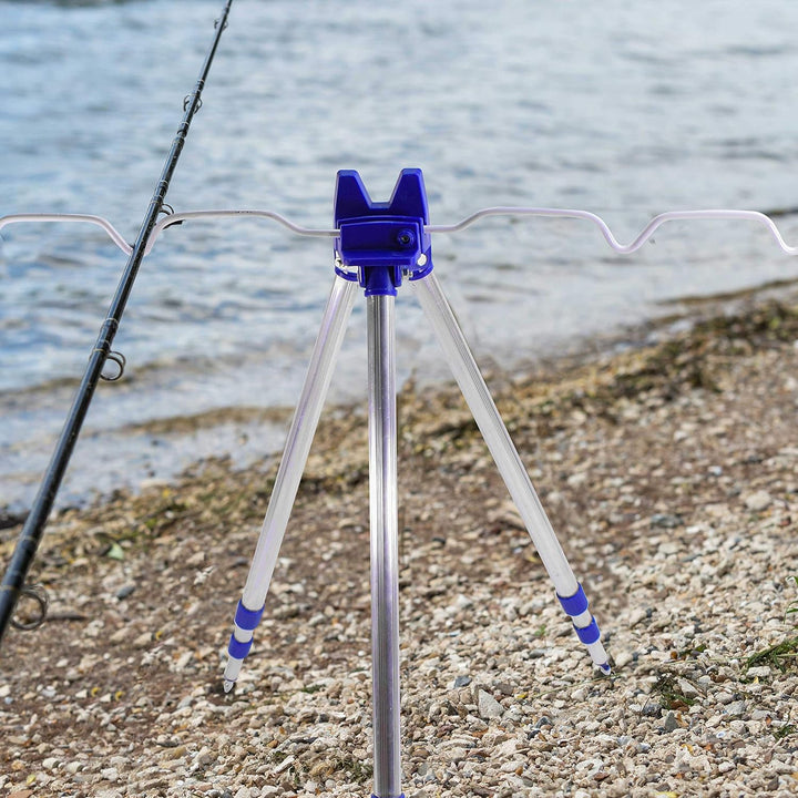 DIGIFLEX Teleskop-Stativ-Stativ für Angelruten, Unterstützung für Meer, Strand, Ufer, Pier Ausrüstun