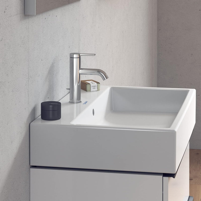 Duravit C11020 C.1 Waschtischarmatur, Grösse M (Auslauf Höhe 86 mm). Wasserhahn Bad mit Zugstangen-A