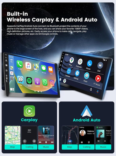 Android 12 Autoradio GPS-Navigation für Mercedes Benz Smart 453 Fortwo 2014–2020 – 9 Zoll – 2G+32G K