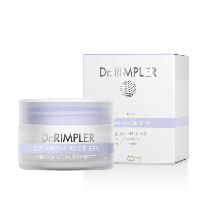 Dr. Rimpler Anti-Aging Gesichtscreme mit Algenextrakt "Cutanova Face Spa - Aqua Protect" I Faltencre