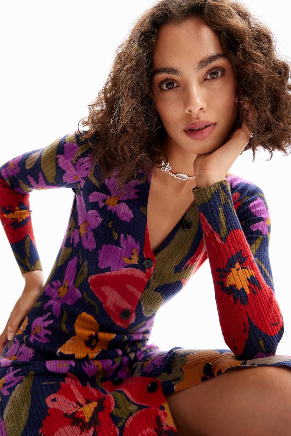 Desigual Damen Vest_Delaware Dress XS Material Finishes, XS Material Finishes