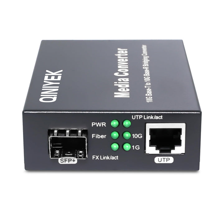 10G Multi-Gigabit SFP-Medienkonverter, 2-Port 10G Ethernet-Medienkonverter, 1x 100M/1G/2,5G/5G/10GBa