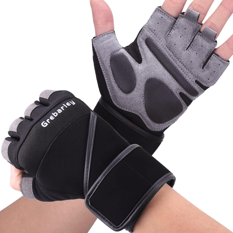 Grebarley Fitness Handschuhe,Trainingshandschuhe für Damen und Herren - Fitness Handschuhe für Kraft