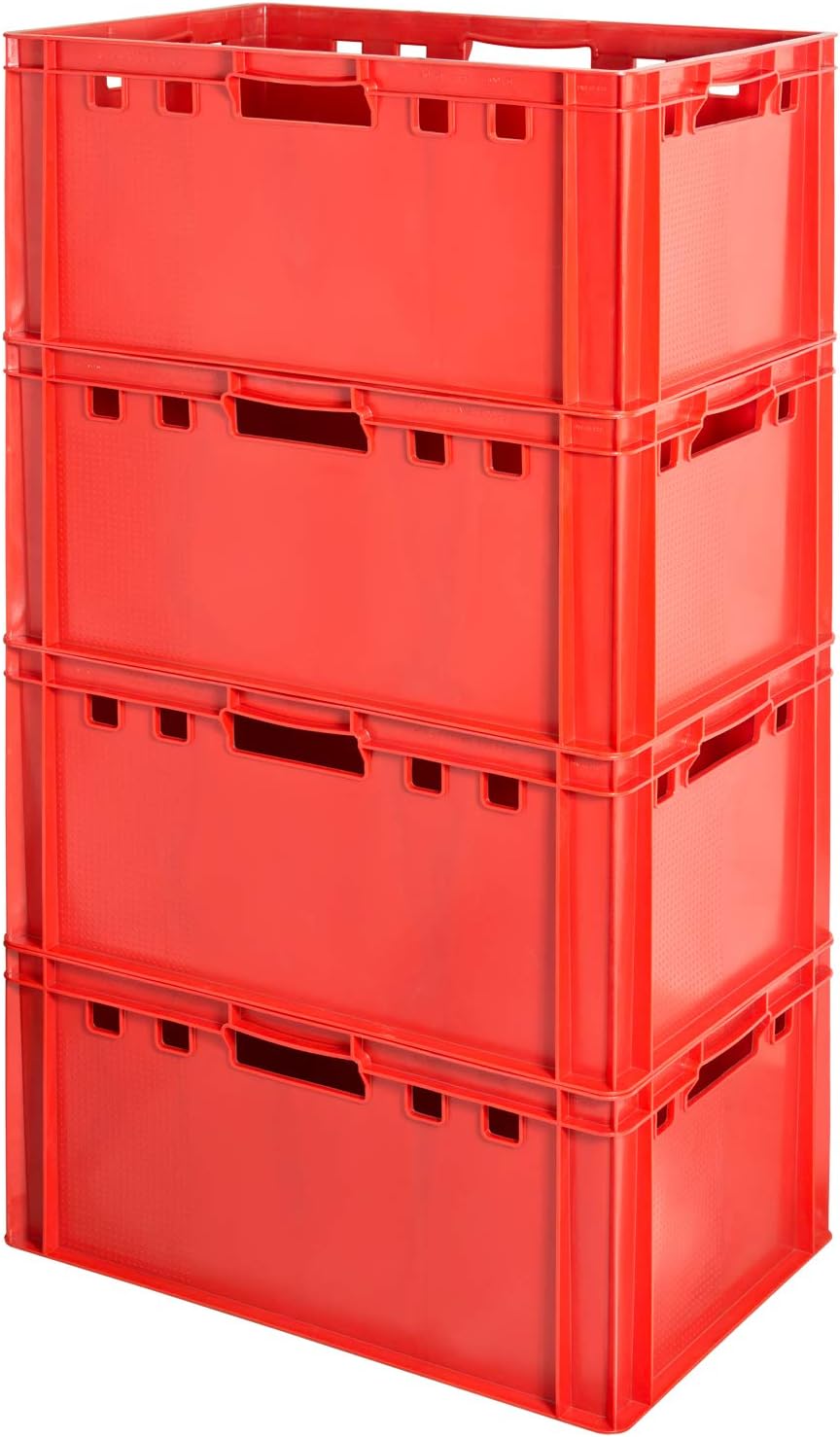 Fleischkiste E3 Fleischkiste Rot Fleischerkiste Fleischkisten Kiste Fleischkiste Eurobox Lebensmitte