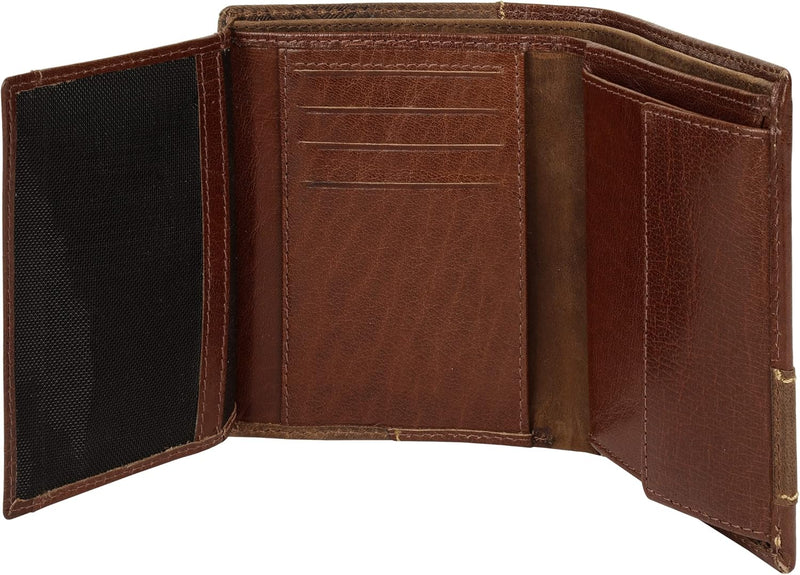 Chiemsee Geldbörse Echt Leder Cognac Herren, Damen - 021773, Cognac