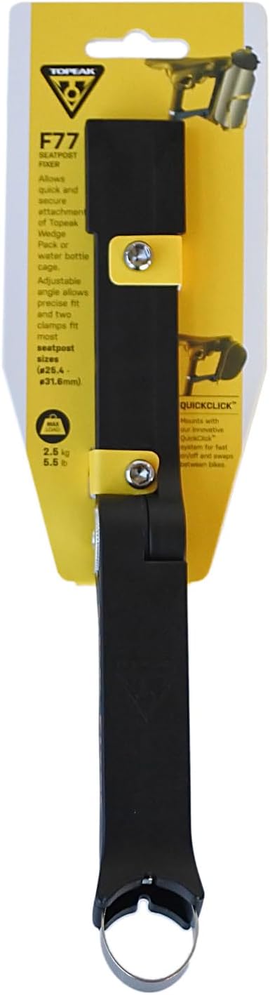 Topeak Fixer 3 F77 Befestigung für Satteltasche, Unisex, Mehrfarbig, Einheitsgrösse