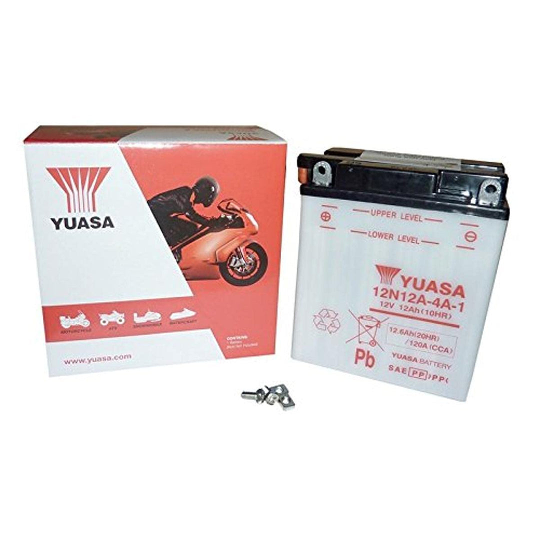 YUASA BATTERIE 12N12A-4A-1 offen ohne Saeure