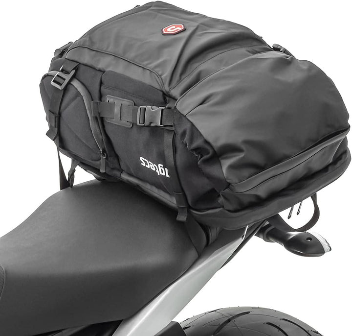 Motorrad Rucksack Hecktasche HX5 wasserdicht mit Helmhalterung 45L