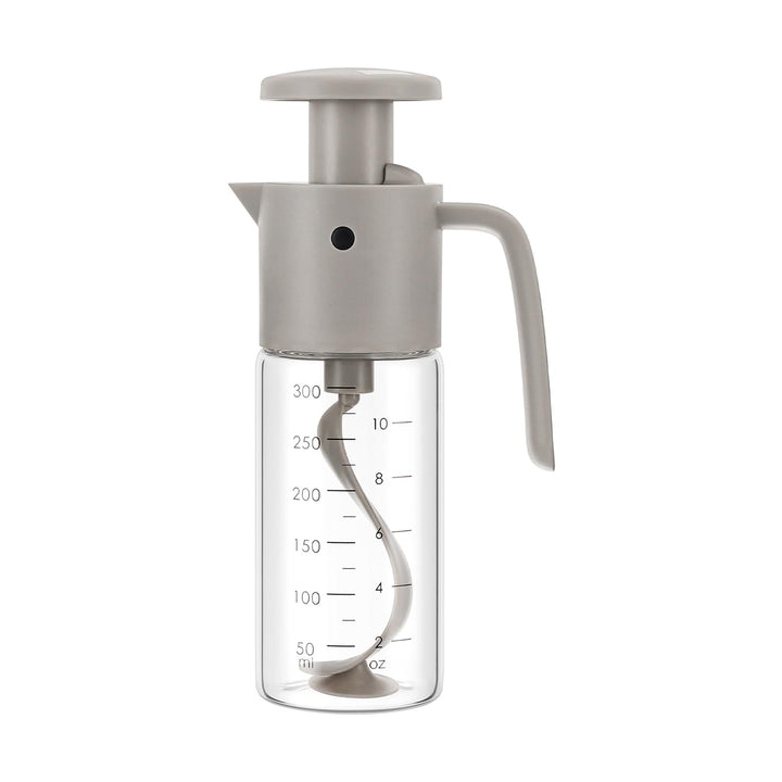 Vucchini Salatdressing Mixer Grau, Vogelartiger Sossenmischer, Einstellbare Durchflussrate, Spülmasc