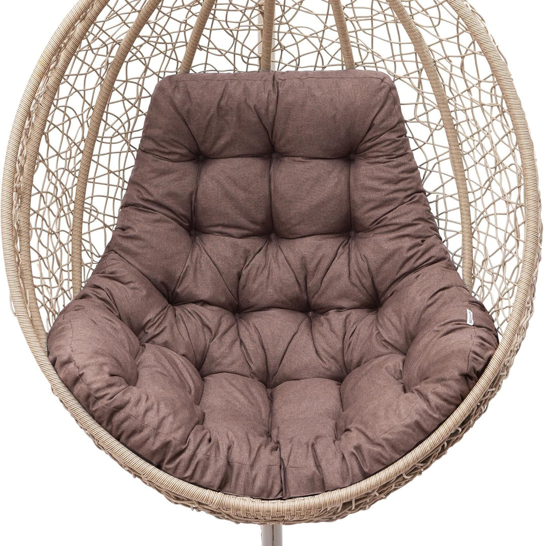 PillowPrim Hängesessel Kissen, Auflage für Polyrattan/Rattan Hängeschaukel, Polster, Hängekorb, Scha