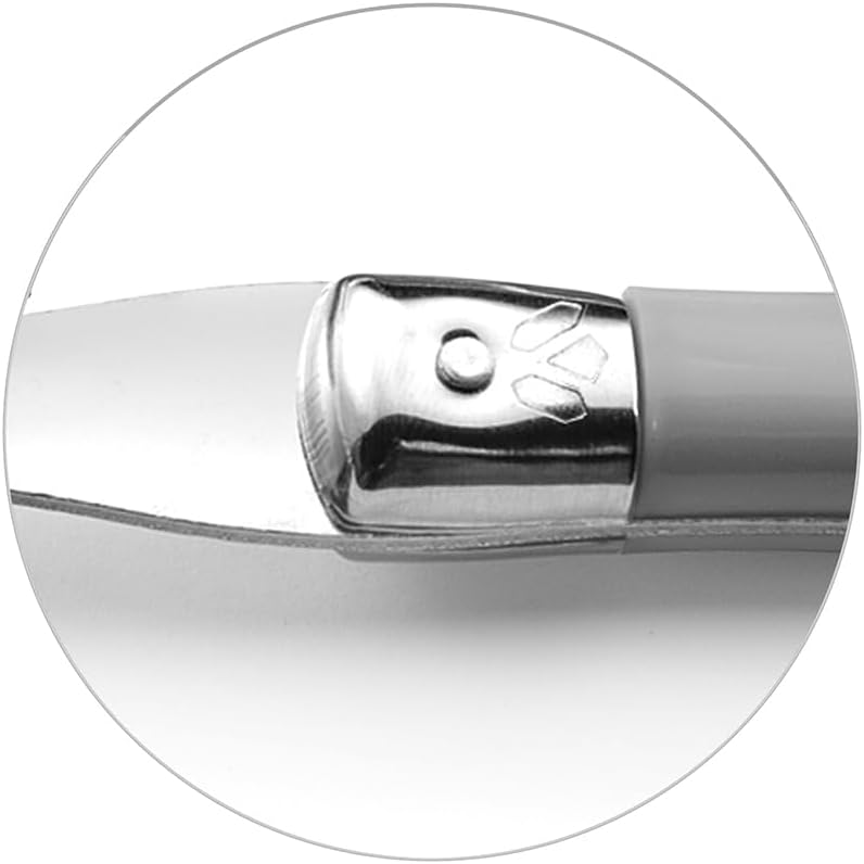 Lou Laguiole Steakbesteck | Steakmesser Set 24-teilig | Besteck für 6 Personen | Dunkelgrau | Wellen