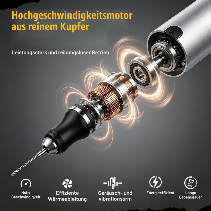 Gravierstift mit 37 Bits, kabelloses Gravurstift für alle materialien