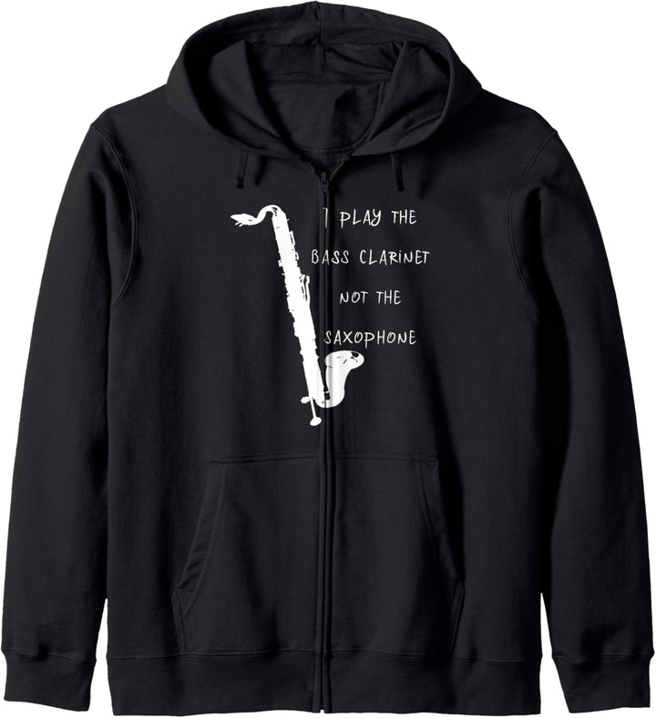 Bassklarinette Kapuzenjacke