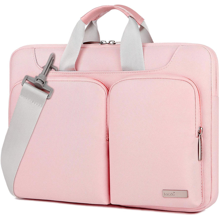 Lacdo wasserabweisende Laptop-Hülle Tasche 15 Zoll Neu MacBook Air Rosa, 15 Zoll Neu MacBook Air Ros