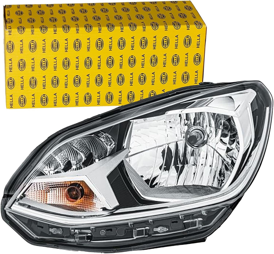 HELLA 1EL 012 644-011 FF/Halogen-Hauptscheinwerfer - links - für u.a. VW Up (121, 122, BL1, BL2) Lin