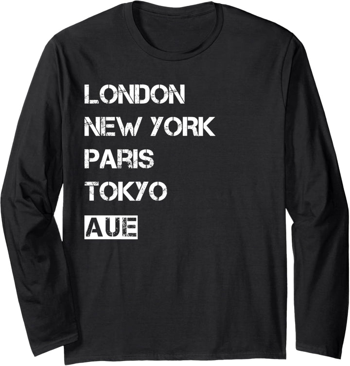 Meine Heimat Aue! Geburtsort & Heimatliebe Aue Langarmshirt