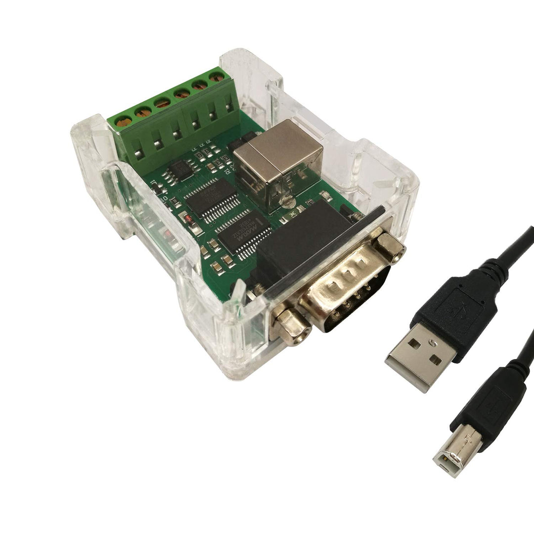 DSD TECH 3-IN-1-USB-zu-RS232-TTL-RS485-Adapter SH-U20A mit FTDI-FT232RL-Chip für Windows Liunx Mac O