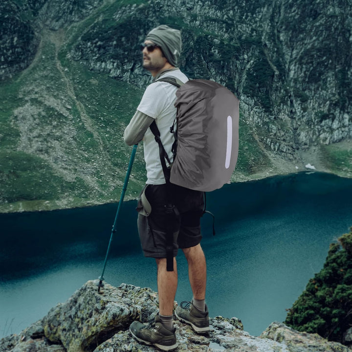 Alephnull Regenschutz Rucksack Regenschutz Schulranzen 30L-100L Regenhülle Rucksack wasserdichte Ruc