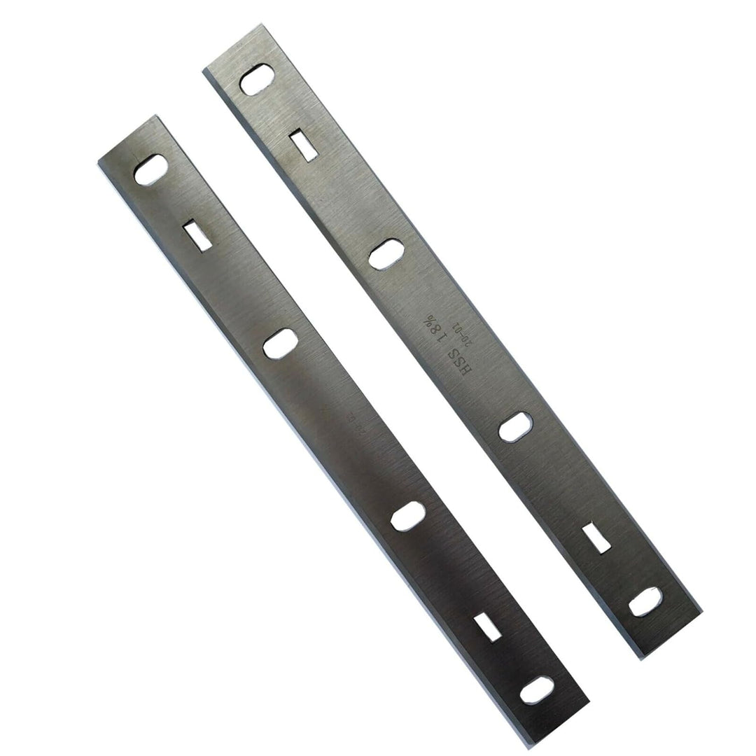 2 Stück Scheppach HMS 850 Hobelmesser auch passend für 210 mm Clarke CPT800, Scheppach HMS2000, HT 8