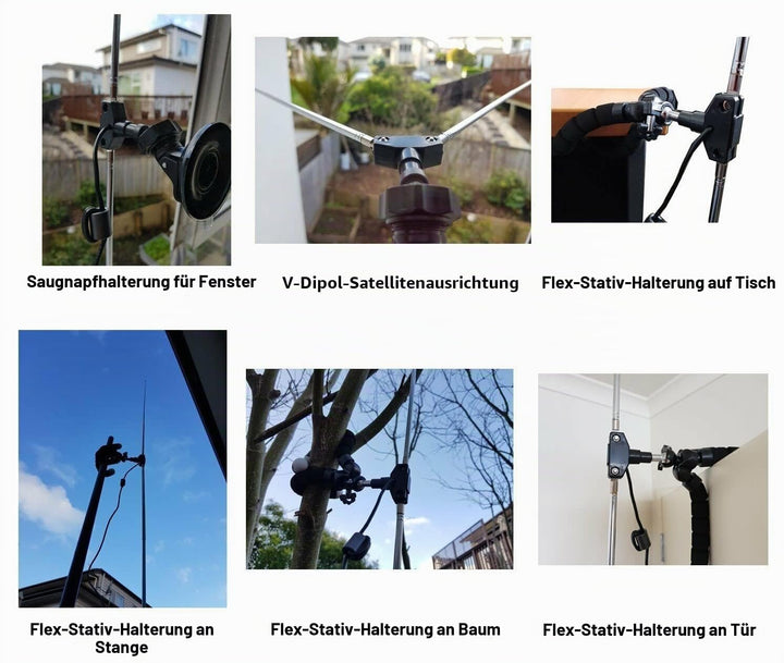 Impulsfoto Mehrzweck Dipol Antennen Kit/VHF UHF bis 1,5GHz ﴾ 02 ﴿, ﴾ 02 ﴿