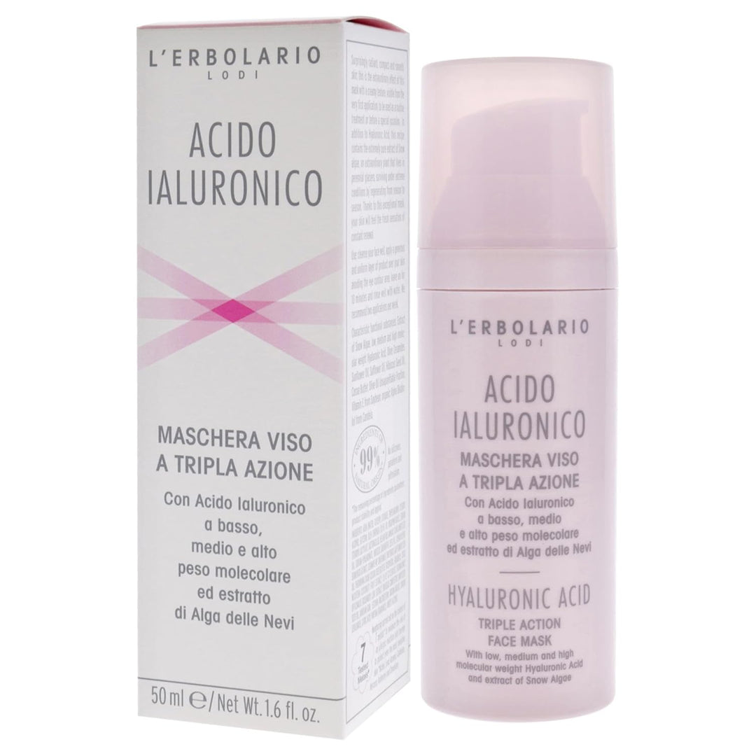L'Erbolario Gesichtsmaske mit Dreifachwirkung, 50 ml