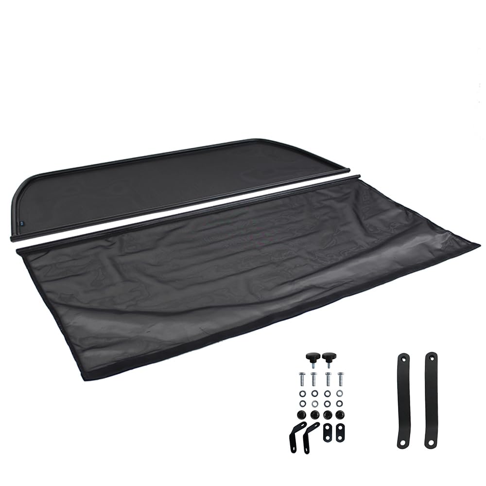 Aperta Windschott passend für Ford Mustang SN-95 100% Passgenau OEM Qualität Schwarz Windstop Windab
