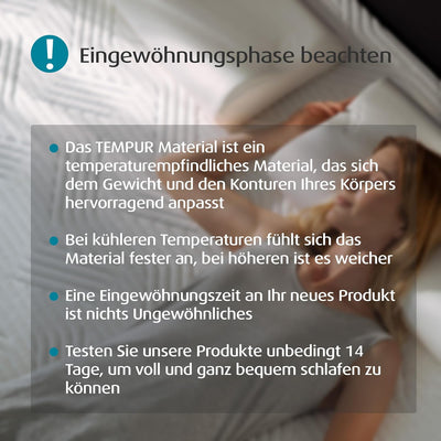 TEMPUR Original Schlafkissen Memory Foam, ergonomisches Nackenstützkissen für Seiten- und Rückenschl