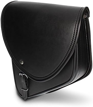 BS-Motoparts Satteltasche für Kawasaki Vulcan S Indiana Schwarz Links