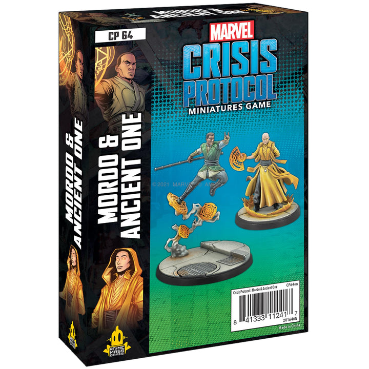 Atomic Mass Games , Mordo & Ancient One, Miniatures Game, Ages 14+, 2 Players, 45 Minutes Playing Ti